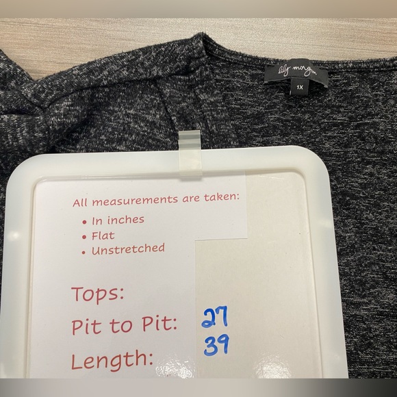 Women's Gray Open Front Cardigan - Picture 6 of 6